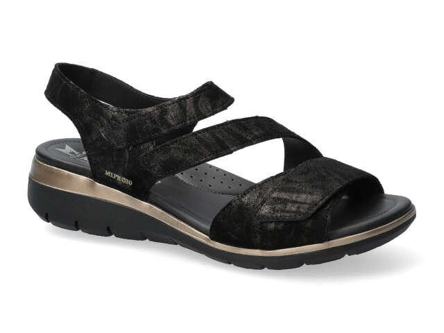 sandales femme modèle Klodia Noir - Mephisto